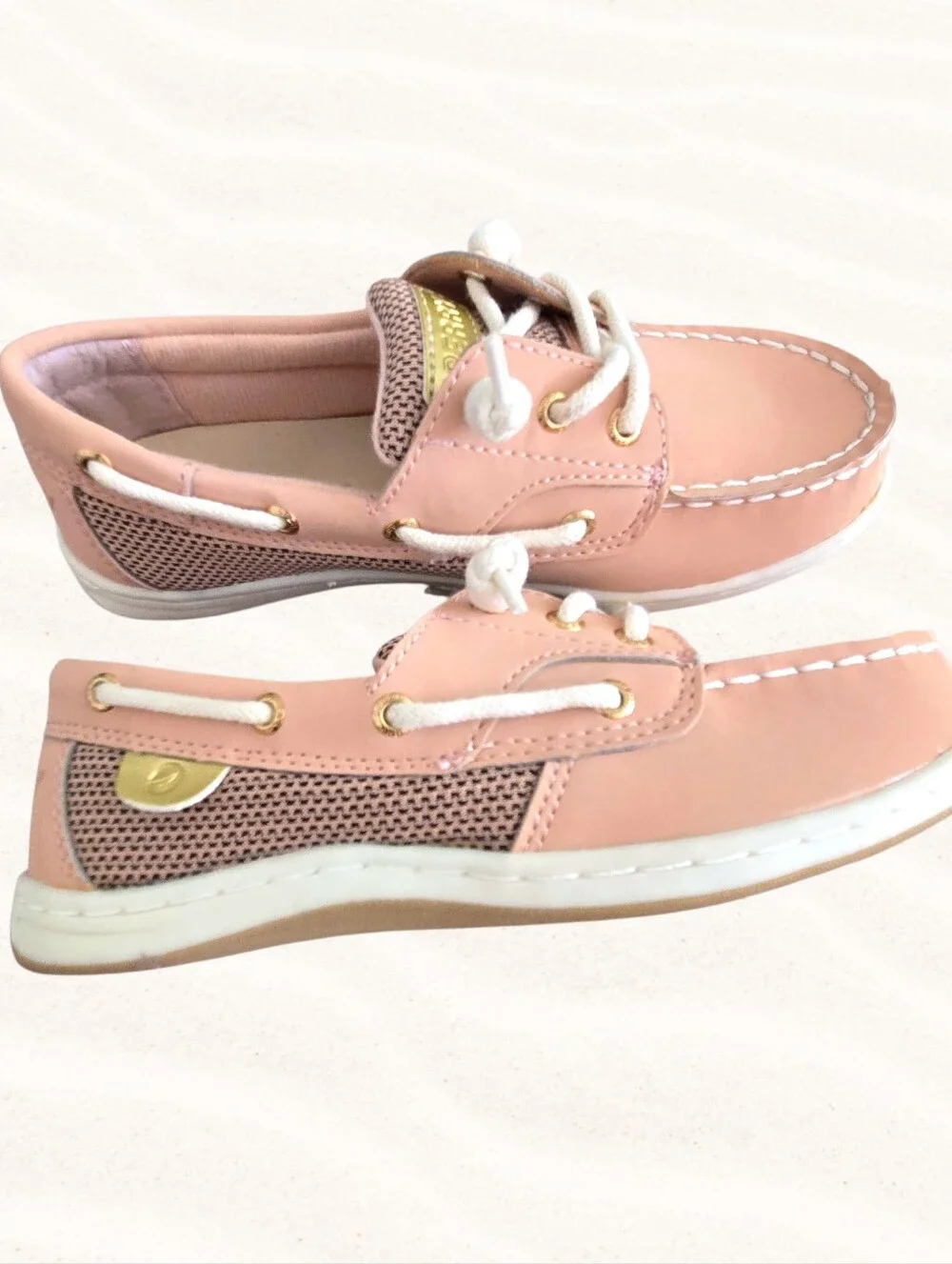 Sperry Girl's, Songfish (Little Kid/Big Kid) Cameo Rose, 13.5 Medium